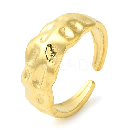 304 Stainless Steel Open Cuff Rings for Women LS-RJEW-Z043-01B-1