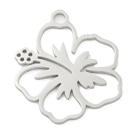 Non-Tarnish 304 Stainless Steel Pendants STAS-B056-17P-03-1