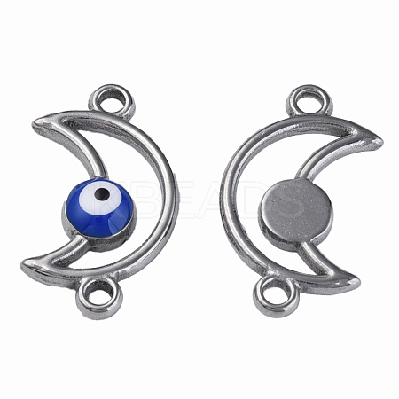 304 Stainless Steel Enamel Connector Charms STAS-N087-61-03P-1