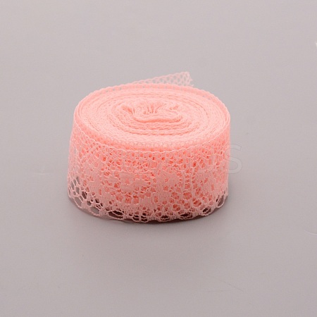 Polyester Lace Trim OCOR-WH0068-27-1