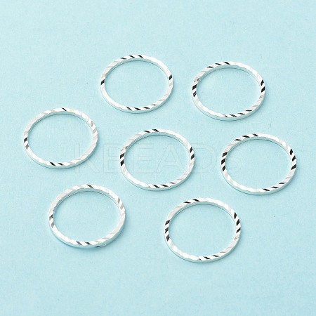 Brass Linking Rings KK-F831-018D-S-RS-1