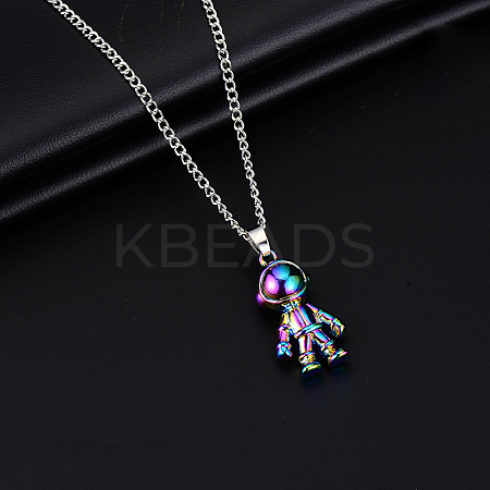 Alloy Pendant 201 Stainless Steel  Chain Necklaces for Men FS-WG0EA78-09-1