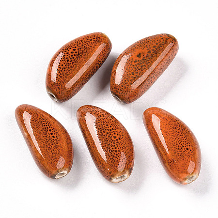 Handmade Porcelain Beads PORC-N008-08C-1