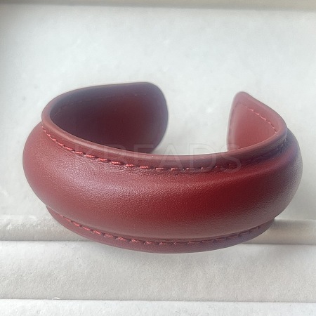 Minimalist Leather Cuff Bangles for Women FS-WG0F18A-03-1