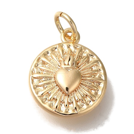 Brass Pendants KK-U038-14G-1
