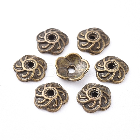 Alloy Bead Caps X-EA9031Y-AB-1