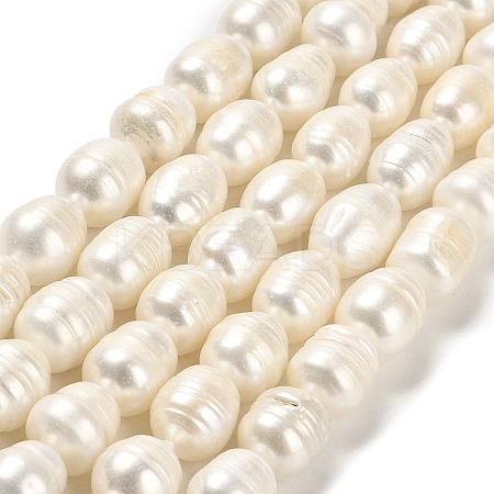 Natural Cultured Freshwater Pearl Beads Strands PEAR-E016-082-1