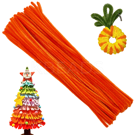 100Pcs DIY Plush Sticks FIND-SP0004-72G-1