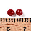 Opaque Solid Color Glass Beads X1-GLAA-N007-4mm-A07-3