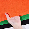 7Pcs 7 Colors Non-woven Felt Fabric DIY-CP0012-69A-7