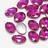 Pointed Back Glass Rhinestone Cabochons RGLA-T080-10x12mm-09-1