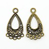 Tibetan Style Chandelier Component Links TIBEP-EA434Y-AB-FF-1