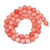 Natural Dyed White Jade Beads Strands GG-CBAEB22-B01-8mm-13-5