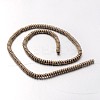 Electroplate Non-magnetic Synthetic Hematite Bead Strands G-F300-48A-F06-2