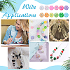 24Pcs 12 Colors Opaque Acrylic Beads FIND-PH0027-61-5
