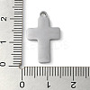 Non-Tarnish 304 Stainless Steel Pendants LS-STAS-D025-02P-02-3
