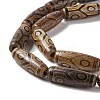 Tibetan Style dZi Beads Strands G-A024-01S-2