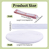 1 Roll Flat Polypropylene Non-Slip Elastic Cord OCOR-NB0002-57A-2