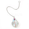 1Pc Transparent Glass Hanging Suncatchers AJEW-TADJ0001-02D-2