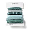 18 Yards 6 Styles Polyester Ribbon SRIB-C001-F02-2
