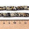 Natural Dalmatian Jasper Beads Strands G-T139-6x6-17A-5