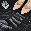 12 Pairs 3 Style Transparent TPU Anti-Loose Shoelace for High-heeled Shoes FIND-CP0001-95-4