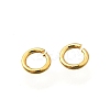 Brass Open Jump Rings KK-B147-03C-G-3