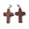 Synthetic Goldstone Pendants G-J354-02A-2