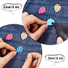 20Pcs 5 Colors Rhinestone Patches PATC-TA0001-07D-4