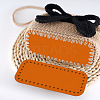 PU Leather Rectangle Long Bag Bottom FIND-CA0001-10I-7