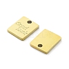 Ion Plating(IP) 316L Surgical Stainless Steel Charms STAS-D029-32G-2