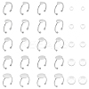 DIY Blank Adjustable 304 Stainless Steel Finger Rings Making Kits DIY-AN0001-22-1