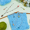 Owl Theme DIY Knitting Tool Sets HJEW-AB00741-4