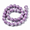 Handmade Porcelain Ceramic Beads Strands PORC-T006-02F-2