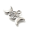 Tibetan Style Alloy Charms FIND-G078-16AS-2