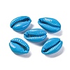 Baking Paint Cowrie Shell Beads SSHEL-M023-01D-1