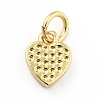 Rack Plating Brass Enamel Charms KK-G387-07G-08-2
