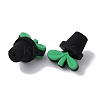 Leaf Pot Food Grade Eco-Friendly Silicone Beads LS-SIL-WH0014-18E-2