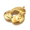 304 Stainless Steel Pendants STAS-M116-24G-2