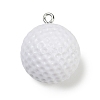 Sport Theme Resin Pendants RESI-I063-01D-1