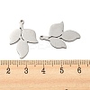 Non-Tarnish 304 Stainless Steel Pendants STAS-H184-05E-P-3