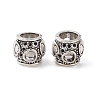 Tibetan Style Alloy European Beads FIND-C060-013AS-1