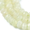 Dyed Natural Malaysia Jade Rondelle Beads Strands X-G-E316-2x4mm-51-3