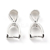 925 Sterling Silver Ice Pick Pinch Bails STER-Z001-121S-02-1