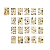 20 Sheets PET Transparent Scrapbook Decorative Paper Set PW-WG55652-03-1