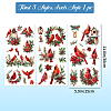3 Sheets 3 Styles PVC Waterproof Decorative Stickers DIY-WH0404-216-3