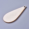 Unfinished Blank Poplar Wood Big Pendants WOOD-D021-13-3