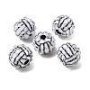 Sports Theme Opaque Acrylic European Beads RB-CBA95A4-04A-02-1