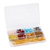 DIY Mixed Stone Chip Beads Earrings Making Kit DIY-FS0002-38-7
