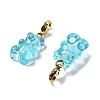 Bear Resin Pendant Decorations STAS-M092-01G-12-2